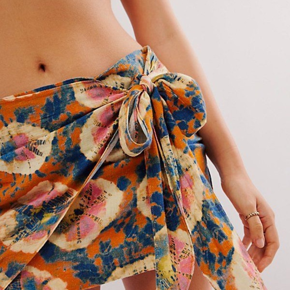 Floral Print skirt FREE PEOPLE